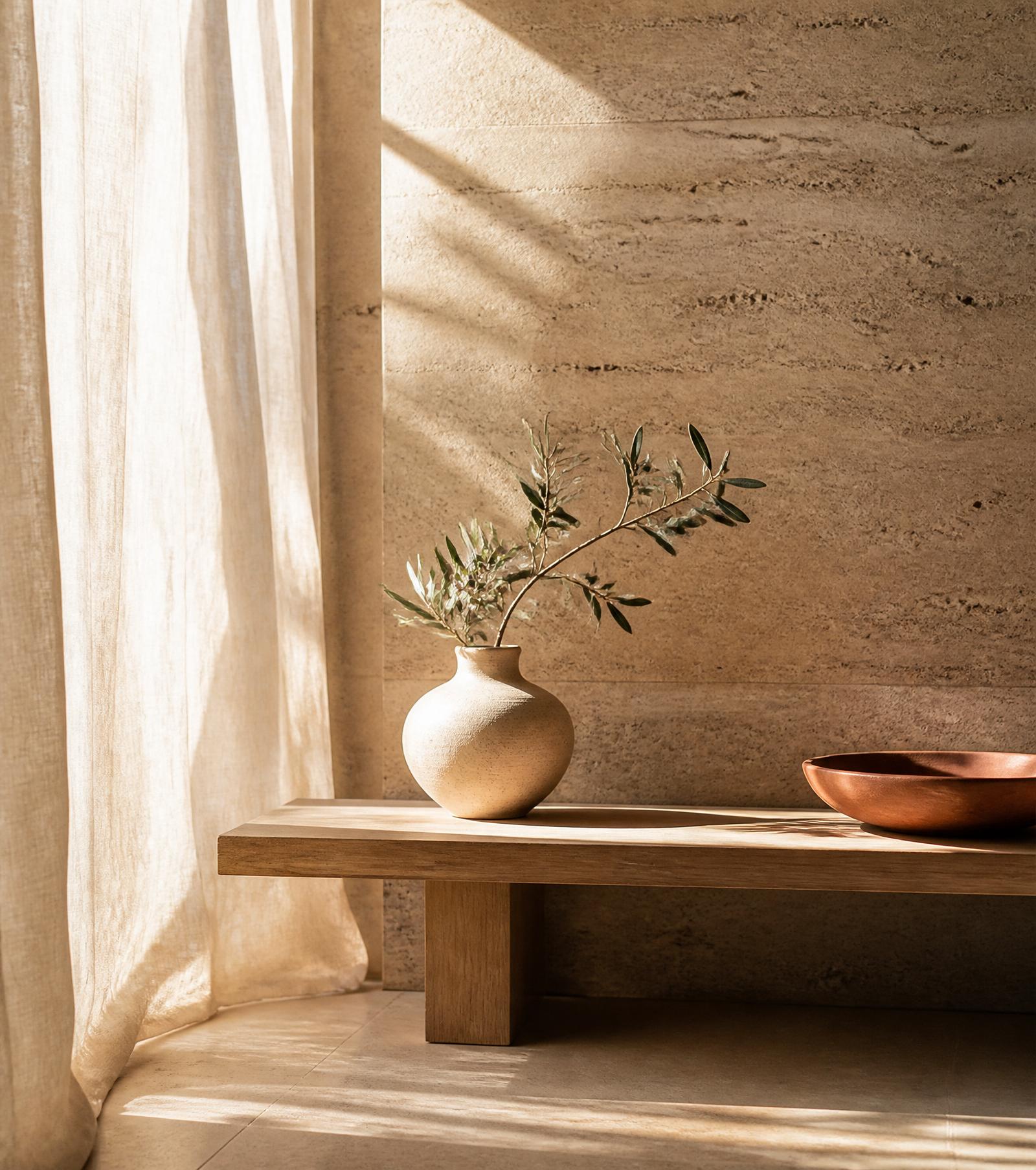Warm natural light across the treatment room at Skin Renew